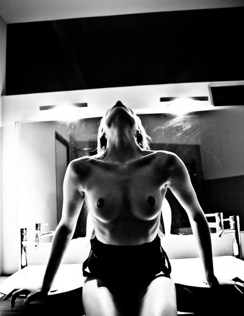 Чёрно-белый фэшн фотографа Юрия Трескова