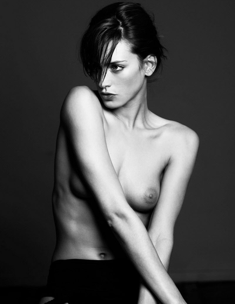 Чёрно-белый фэшн фотографа Юрия Трескова