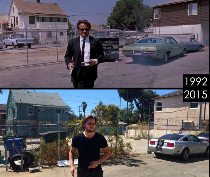 Места из известных фильмов тогда и сейчас