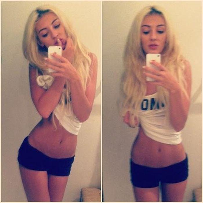 Девушки, которые фотографируют сами себя (40 фото)