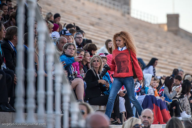 Путь Олимпийского огня из Греции в Москву Путь Олимпийского огня из Греции в Москву