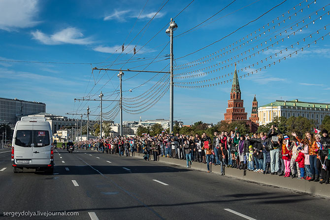 Путь Олимпийского огня из Греции в Москву Путь Олимпийского огня из Греции в Москву