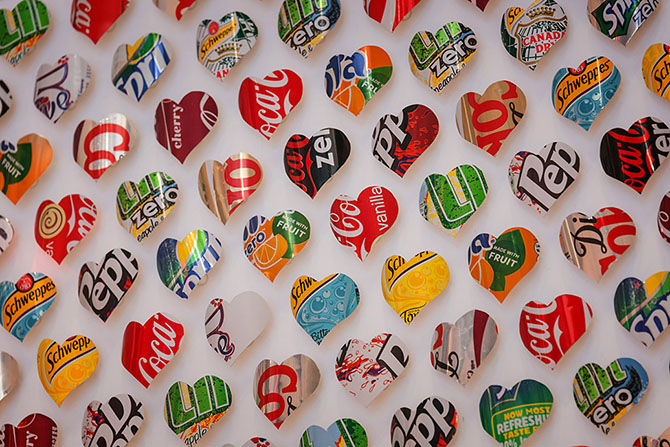 Жизнерадостный офис Coca-Cola в Лондоне (17 фото)