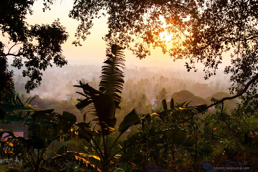 Прогулка по монастырям в Бирме