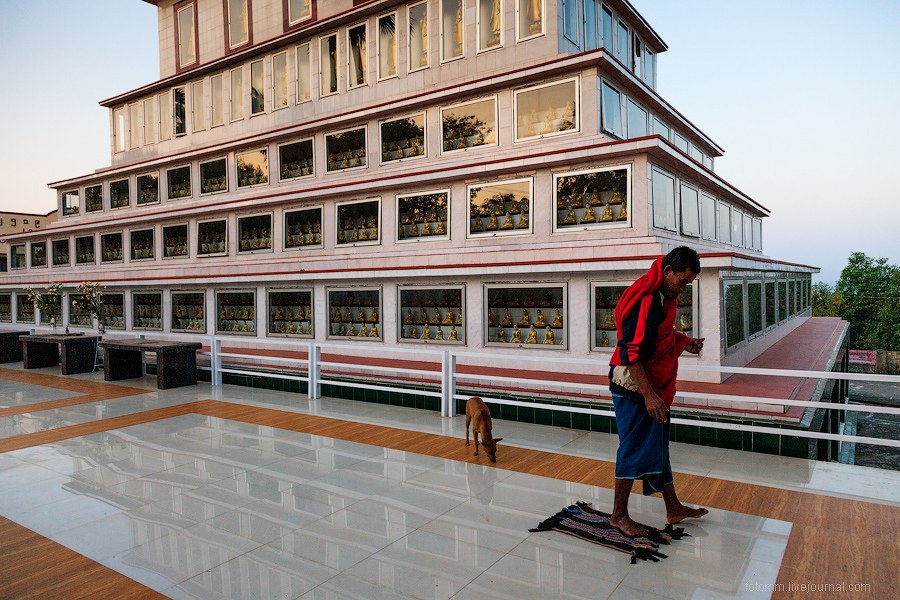 Прогулка по монастырям в Бирме