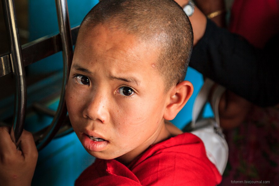 Прогулка по монастырям в Бирме