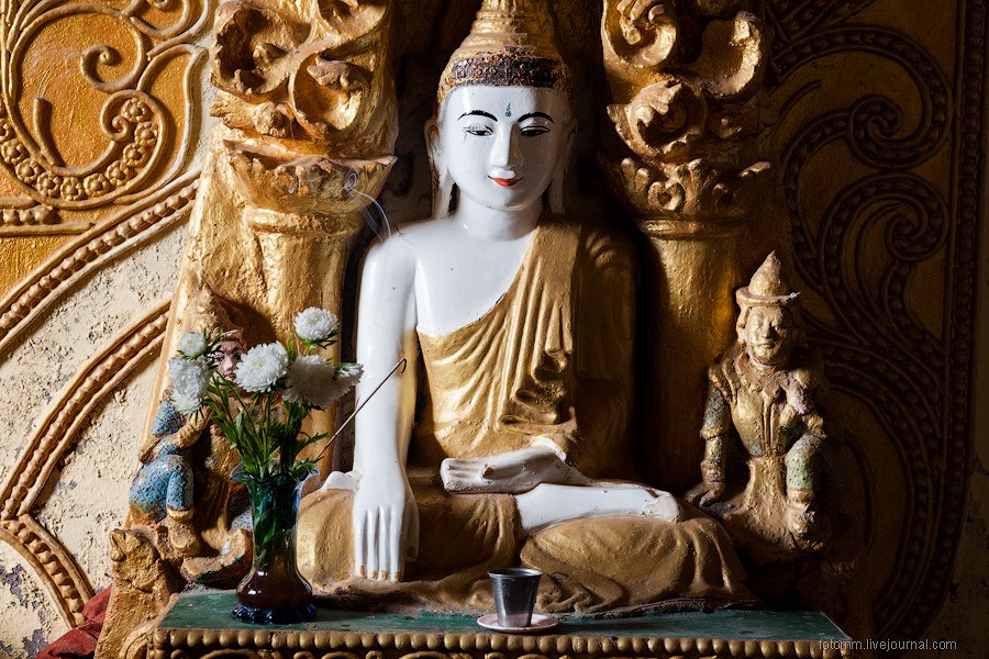 Прогулка по монастырям в Бирме