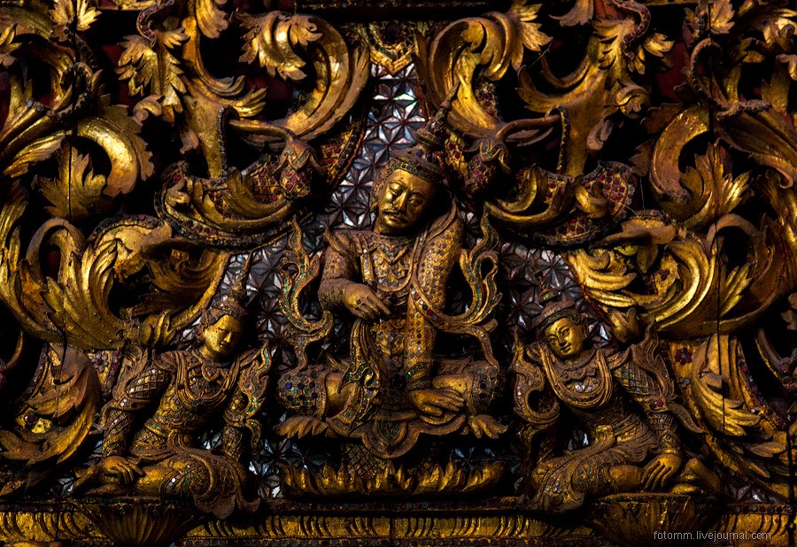 Прогулка по монастырям в Бирме