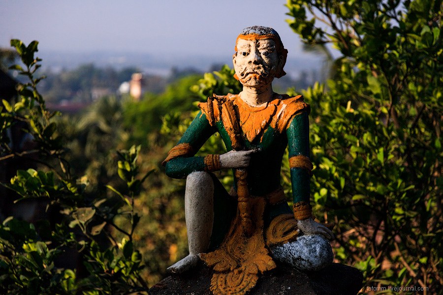 Прогулка по монастырям в Бирме