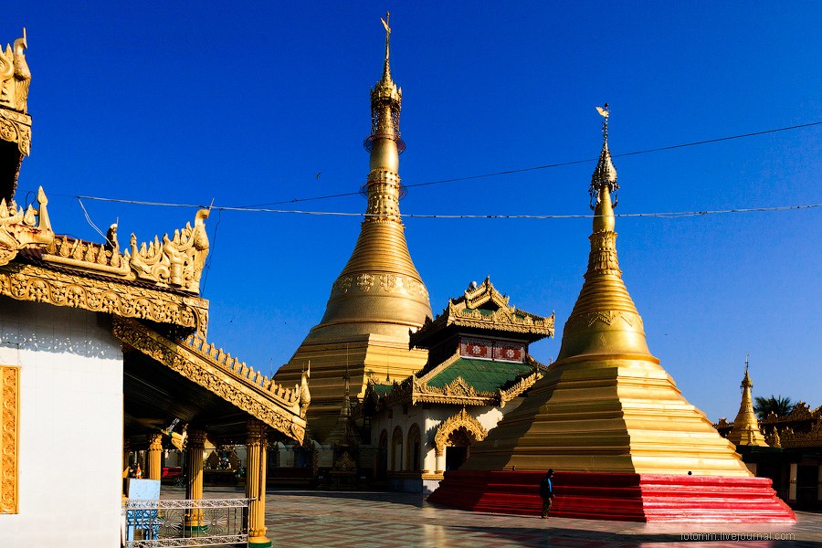 Прогулка по монастырям в Бирме