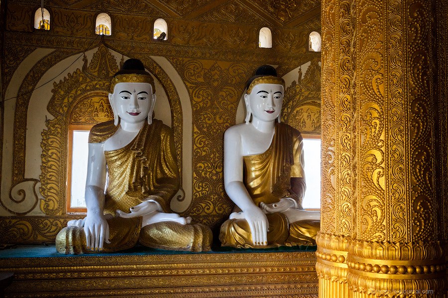 Прогулка по монастырям в Бирме