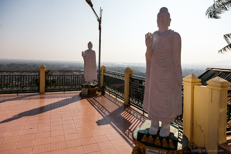 Прогулка по монастырям в Бирме