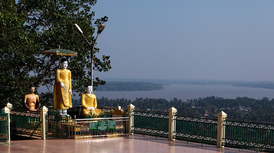 Прогулка по монастырям в Бирме