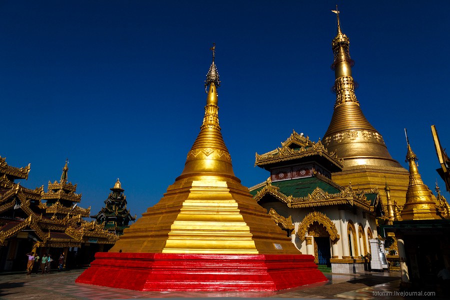 Прогулка по монастырям в Бирме