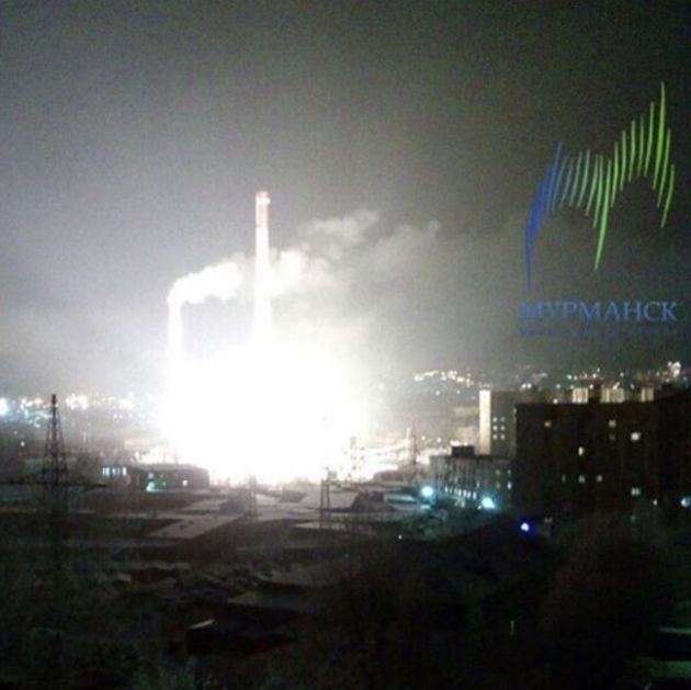 Мурманск остался без электричества из-за мощного взрыва на подстанции