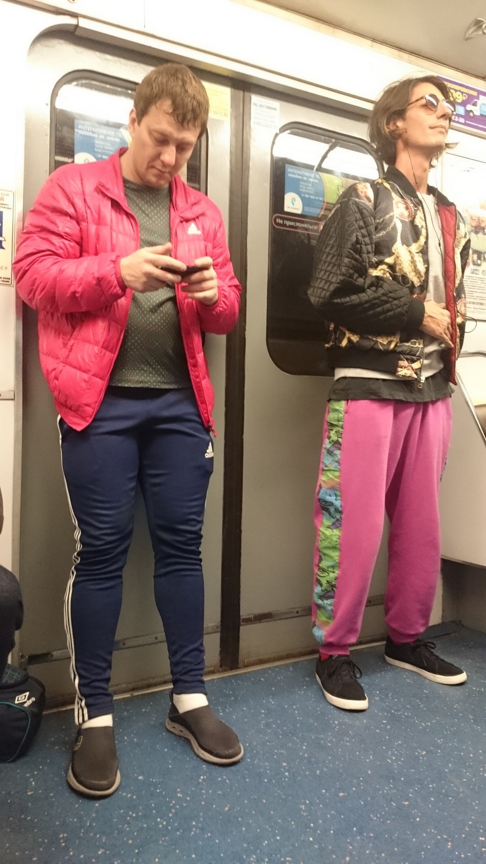 Модники из российского метрополитена