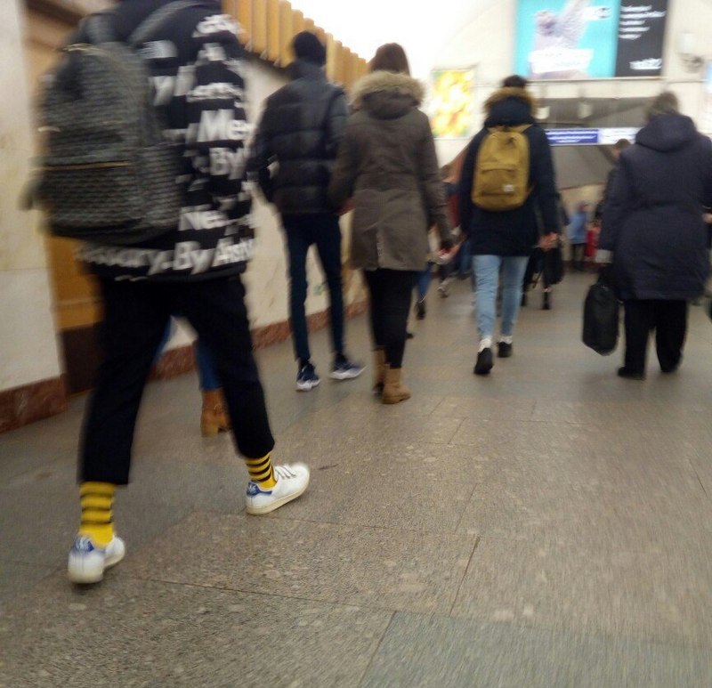 Модники из российского метрополитена