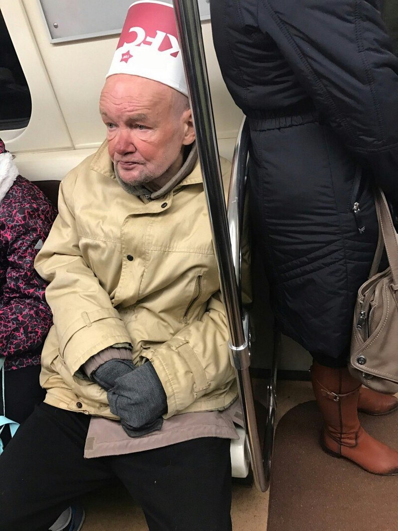 Модники из российского метрополитена