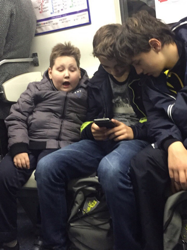 Модники из российского метрополитена