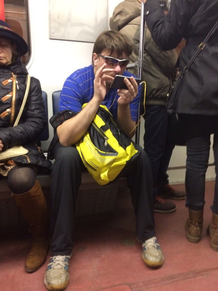 Модники из российского метрополитена