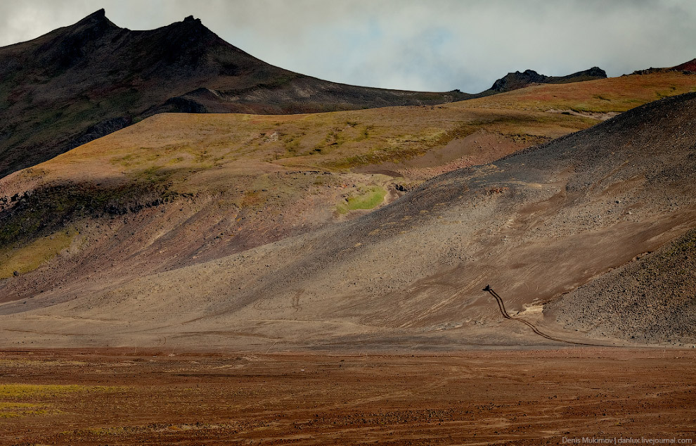 Вулкан Горелый на Камчатке Вулкан Горелый на Камчатке