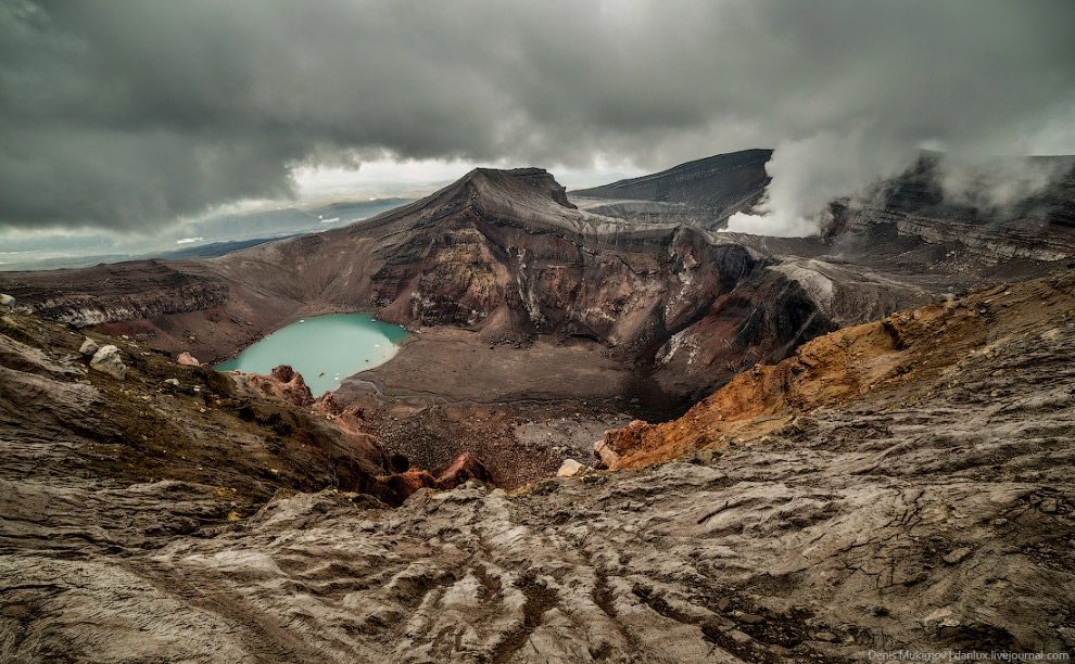 Вулкан Горелый на Камчатке Вулкан Горелый на Камчатке