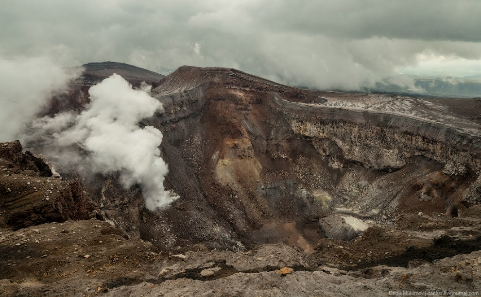 Вулкан Горелый на Камчатке Вулкан Горелый на Камчатке