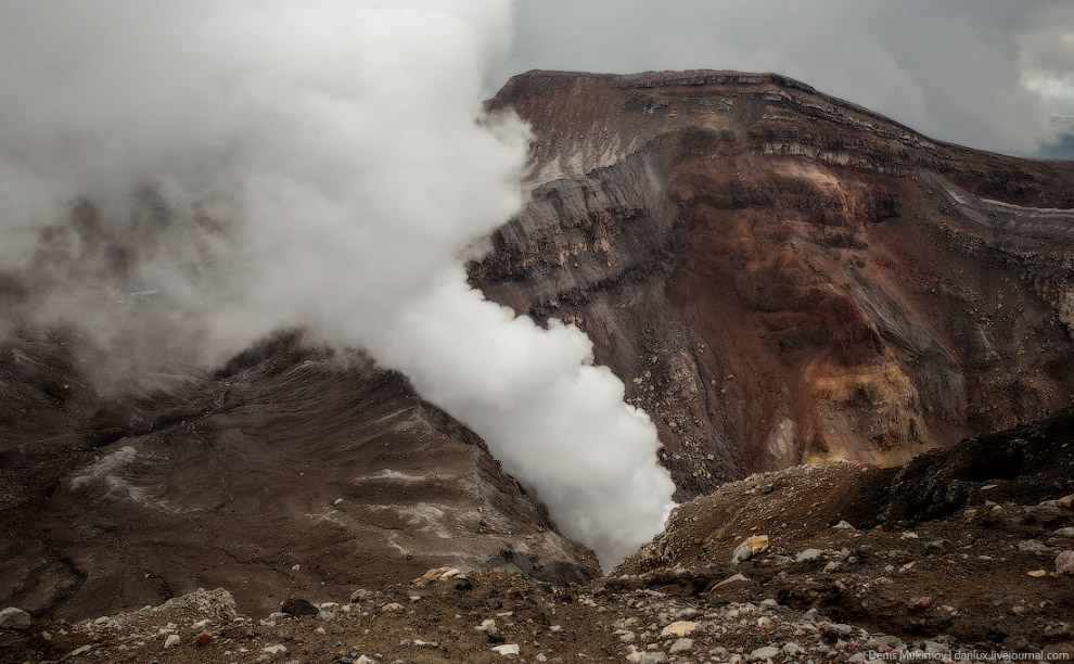 Вулкан Горелый на Камчатке Вулкан Горелый на Камчатке