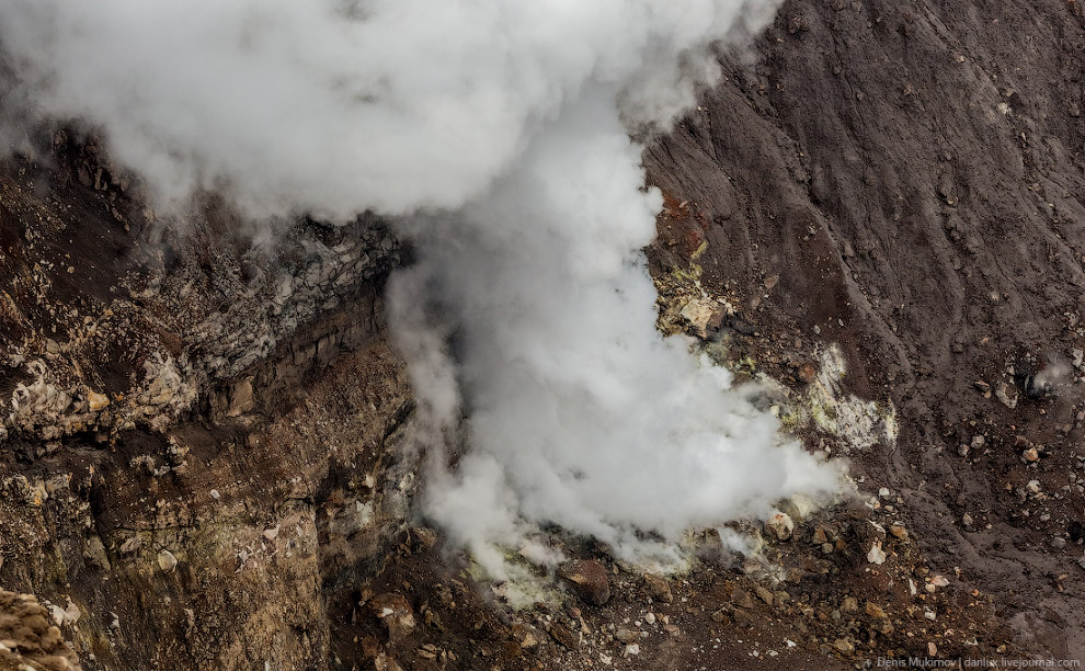 Вулкан Горелый на Камчатке Вулкан Горелый на Камчатке