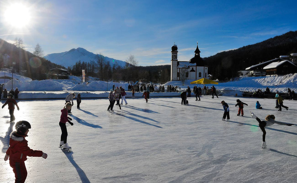 Самые впечатляющие катки в мире Самые впечатляющие катки в мире