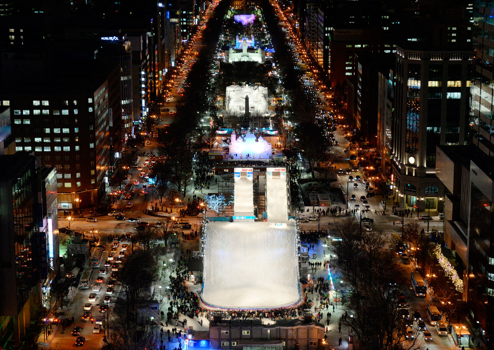 Снежный фестиваль в Саппоро