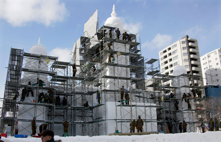 Снежный фестиваль в Саппоро