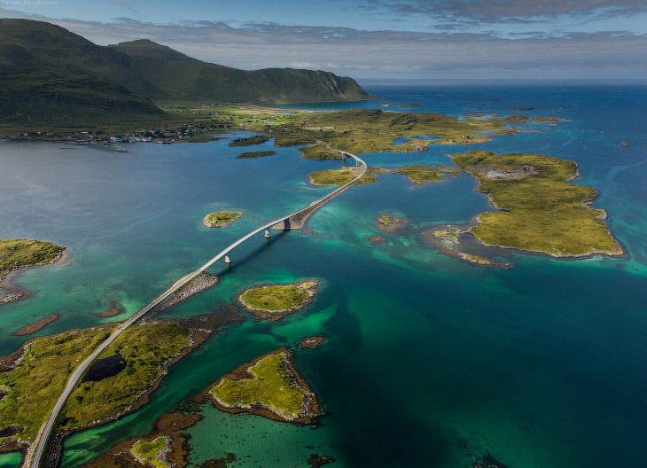 Полет над Лофотенами Полет над Лофотенами