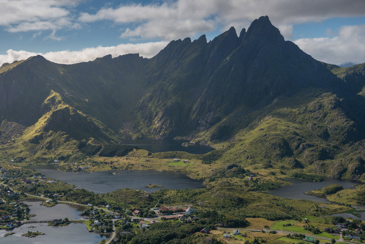 Полет над Лофотенами Полет над Лофотенами
