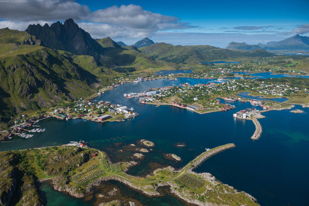 Полет над Лофотенами Полет над Лофотенами