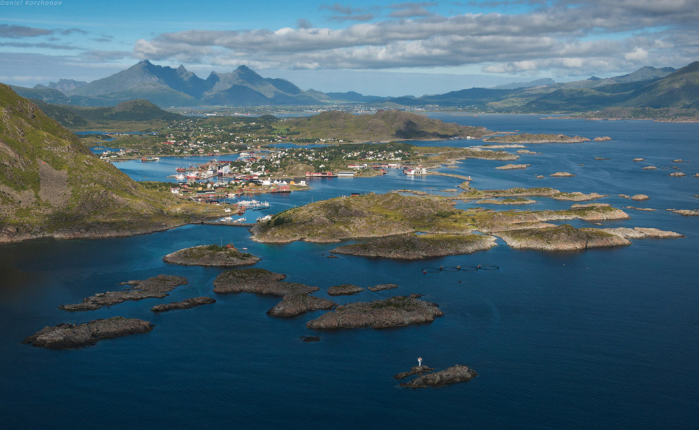 Полет над Лофотенами Полет над Лофотенами