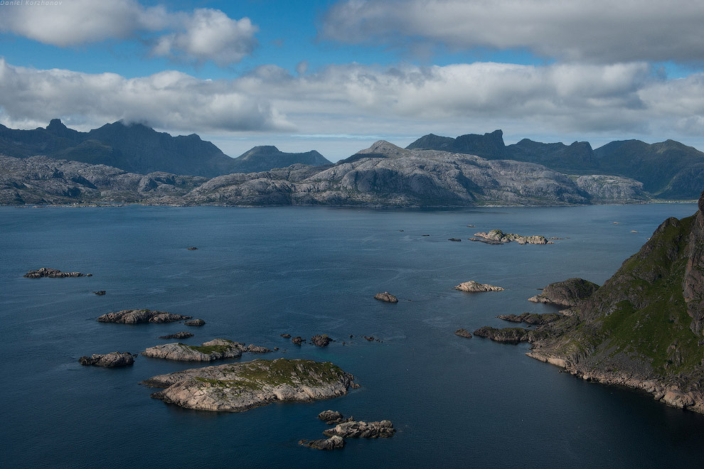 Полет над Лофотенами Полет над Лофотенами