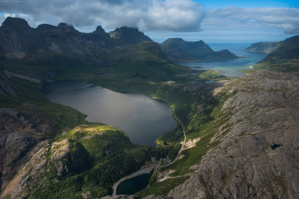 Полет над Лофотенами Полет над Лофотенами