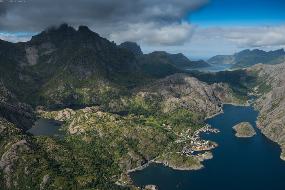 Полет над Лофотенами Полет над Лофотенами