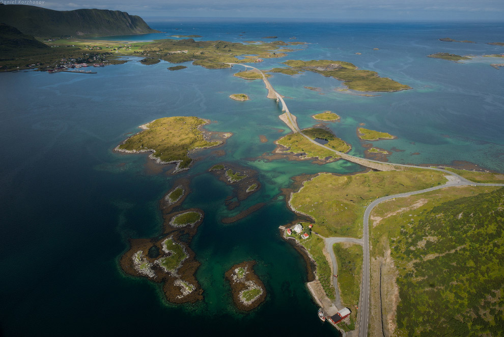 Полет над Лофотенами Полет над Лофотенами