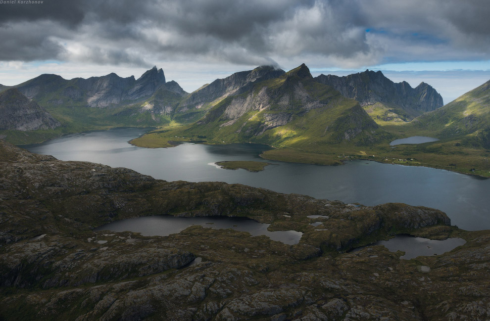 Полет над Лофотенами Полет над Лофотенами