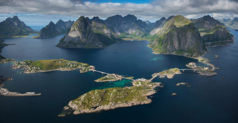 Полет над Лофотенами Полет над Лофотенами