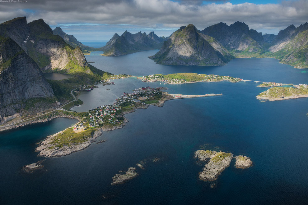 Полет над Лофотенами Полет над Лофотенами