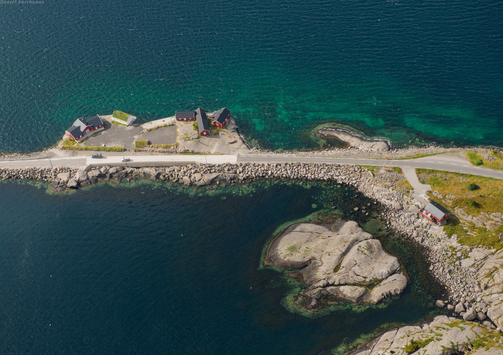 Полет над Лофотенами Полет над Лофотенами