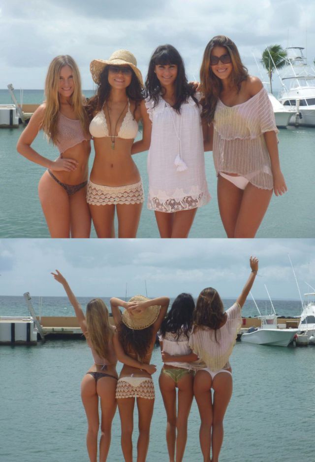 Девушки в бикини (42 фото)