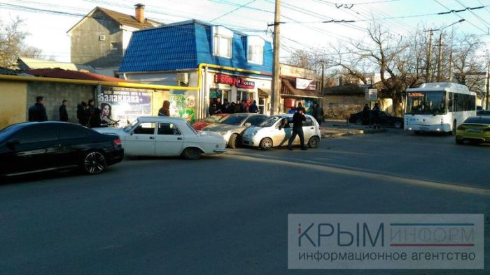 ДТП с участием Lamborghini Huracan в Симферополе