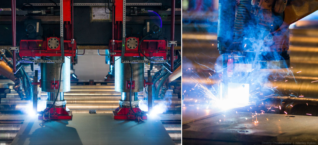 Высота 239. Трубоэлектросварочный цех Челябинского трубопрокатного завода