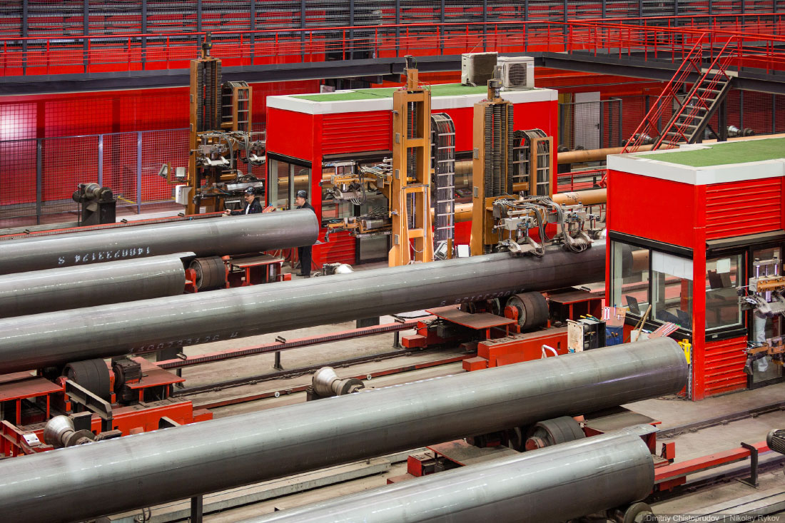 Высота 239. Трубоэлектросварочный цех Челябинского трубопрокатного завода