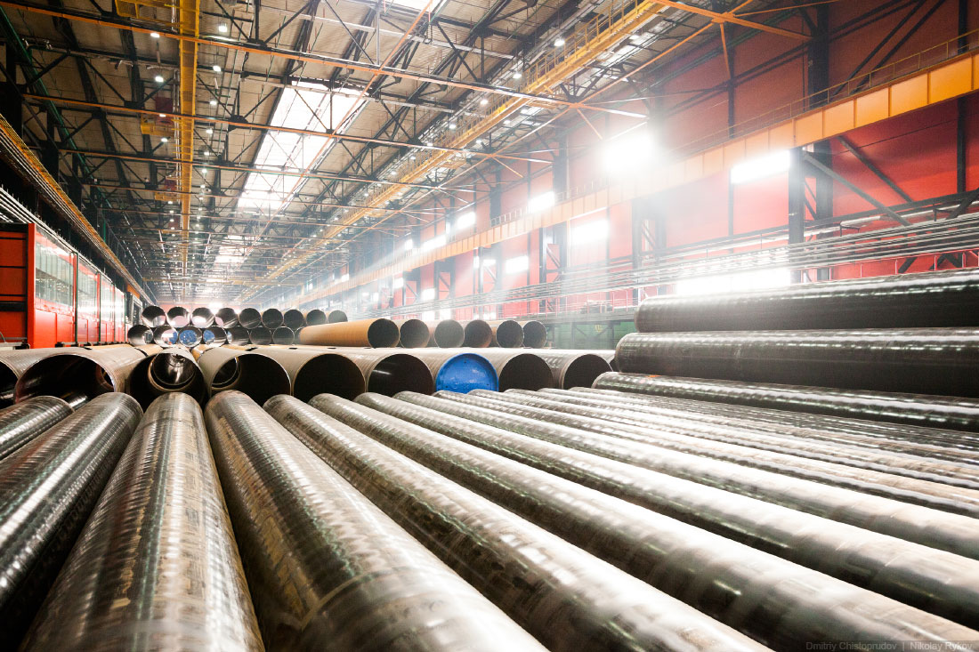 Высота 239. Трубоэлектросварочный цех Челябинского трубопрокатного завода