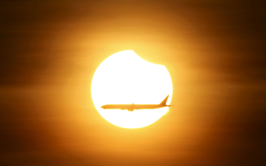 Полное солнечное затмение в Юго-Восточной Азии